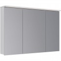 Зеркальный шкаф 120x80 см белый глянец Lemark Zenon LM120ZS-Z