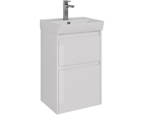 Тумба белый глянец 42,6 см Lemark Combi LM03C45T