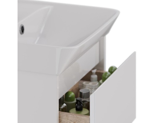 Тумба белый глянец 42,6 см Lemark Combi LM03C45T