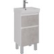Тумба белый глянец/бетон 42,6 см Lemark Combi LM03C45T-Beton