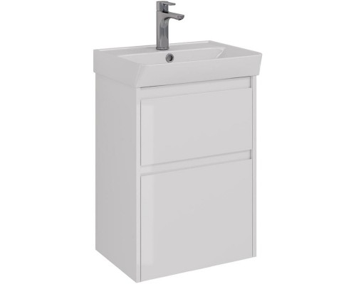 Тумба белый глянец 47,6 см Lemark Combi LM03C50T