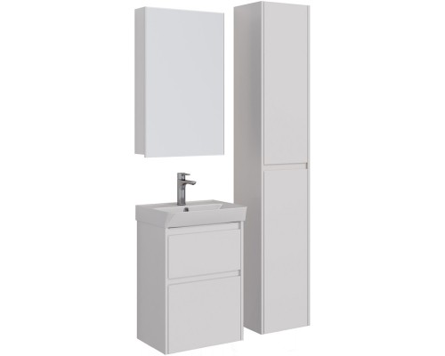 Тумба белый глянец 47,6 см Lemark Combi LM03C50T
