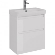 Тумба белый глянец 57,4 см Lemark Combi LM03C60T