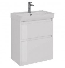 Тумба белый глянец 57,4 см Lemark Combi LM03C60T