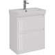 Тумба белый глянец 57,4 см Lemark Combi LM03C60T
