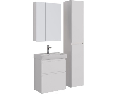 Тумба белый глянец 57,4 см Lemark Combi LM03C60T