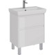 Тумба белый глянец 64,4 см Lemark Combi LM03C70T