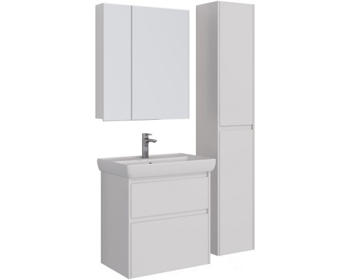 Тумба белый глянец 64,4 см Lemark Combi LM03C70T