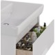 Тумба белый глянец 64,4 см Lemark Combi LM03C70T