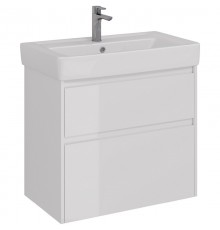Тумба белый глянец 74,4 см Lemark Combi LM03C80T