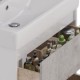 Тумба белый глянец/бетон 74,4 см Lemark Combi LM03C80T-Beton