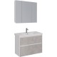 Тумба белый глянец/бетон 95,8 см Lemark Combi LM03C100T-Beton