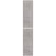 Пенал подвесной белый глянец/бетон L/R Lemark Combi LM03C35P-Beton