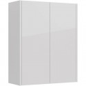 Шкаф двустворчатый 60x75 см белый глянец Lemark Combi LM03C60SH Шкаф двустворчатый 60x75 см белый глянец Lemark Combi LM03C60SH