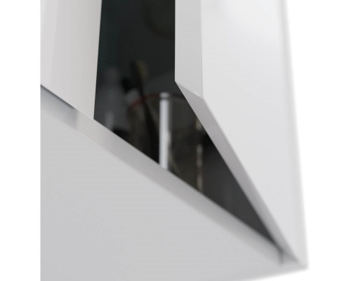 Шкаф двустворчатый 60x75 см белый глянец Lemark Combi LM03C60SH