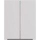 Шкаф двустворчатый 60x75 см белый глянец Lemark Buno LM04B60SH
