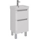 Тумба белый глянец 42,6 см Lemark Buno LM04B45T