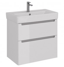 Тумба белый глянец 74 см Lemark Buno LM04B80T