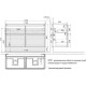 Тумба белый глянец 120 см Lemark Buno LM04B125T