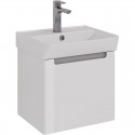 Тумба белый глянец 42,6 см Lemark Buno mini LM05BM45T