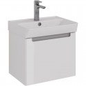 Тумба белый глянец 47,7 см Lemark Buno mini LM05BM50T