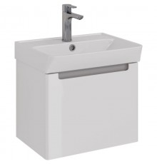 Тумба белый глянец 47,7 см Lemark Buno mini LM05BM50T