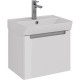 Тумба белый глянец 47,7 см Lemark Buno mini LM05BM50T
