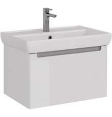 Тумба белый глянец 64,4 см Lemark Buno mini LM05BM70T