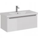 Тумба белый глянец 95,8 см Lemark Buno mini LM05BM100T
