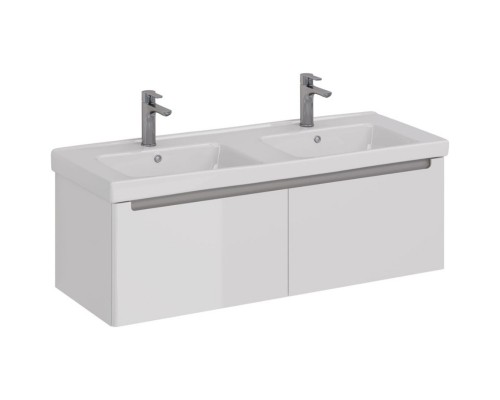 Тумба белый глянец 120 см Lemark Buno mini LM05BM125T