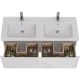 Тумба белый глянец 120 см Lemark Buno mini LM05BM125T