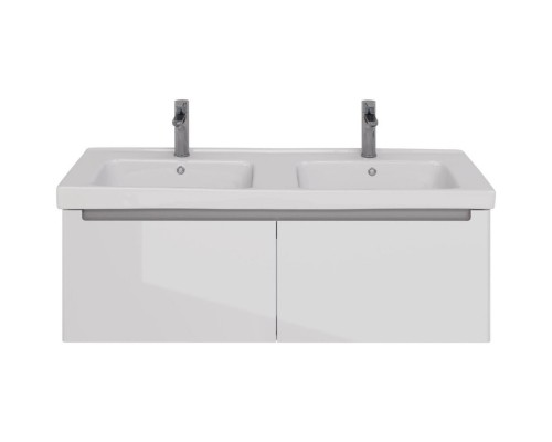 Тумба белый глянец 120 см Lemark Buno mini LM05BM125T