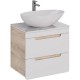 Столешница 61,4 см белый глянец Lemark Olivia LM08OL65S
