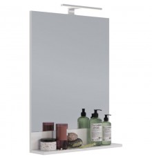 Зеркало 60x80 см белый глянец Lemark Romance LM07R60Z