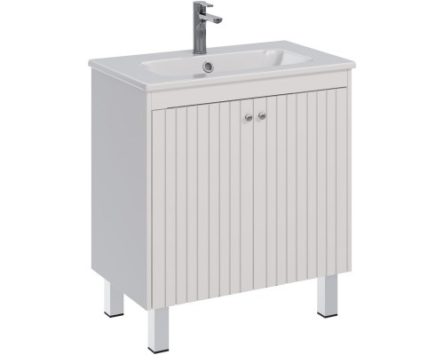 Тумба белый глянец 73,4 см Lemark Romance LM07R80T