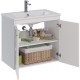 Тумба белый глянец 73,4 см Lemark Romance LM07R80T