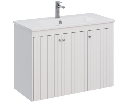 Тумба белый глянец 96 см Lemark Romance LM07R100T