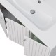 Тумба белый глянец 96 см Lemark Romance LM07R100T