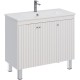 Тумба белый глянец 96 см Lemark Romance LM07R100T