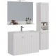 Тумба белый глянец 96 см Lemark Romance LM07R100T