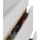 Тумба дуб кантри/белый глянец 75,4 см Lemark Olivia LM08OL80T