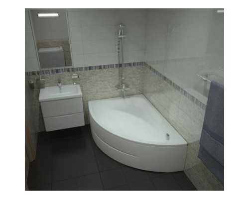 Акриловая ванна 150x100 см L Santek Гоа 1.WH11.2.033