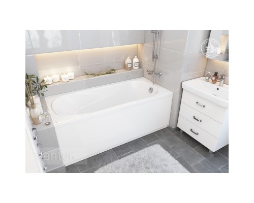 Акриловая ванна 170x80 см Santek Касабланка XL 1.WH30.2.441