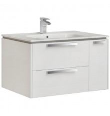 Тумба белый глянец 80 см Roca Lago 857296806