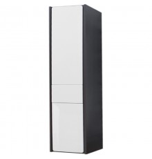 Пенал подвесной белый глянец/антрацит L Roca Ronda ZRU9302966