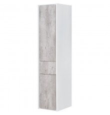 Пенал подвесной бетон/белый матовый R Roca Ronda ZRU9303006