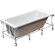 Акриловая ванна 150x70 см Roca Easy ZRU9302904