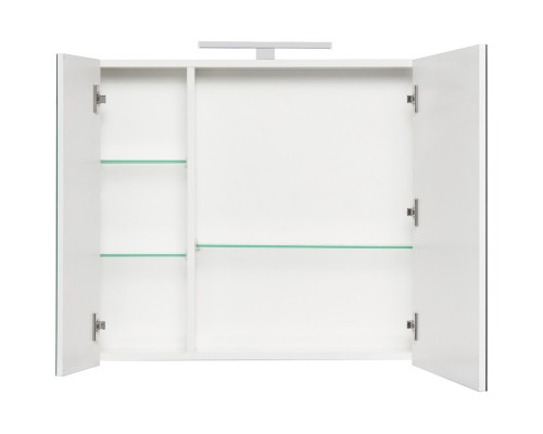 Зеркальный шкаф 76x65 см белый глянец Roca Etna 857304806