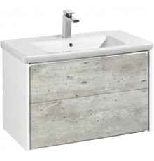 Тумба бетон/белый матовый 77,7 см Roca Ronda ZRU9303004