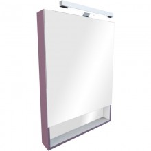 Зеркальный шкаф фиолетовый 60x85 см Roca The Gap ZRU9302751